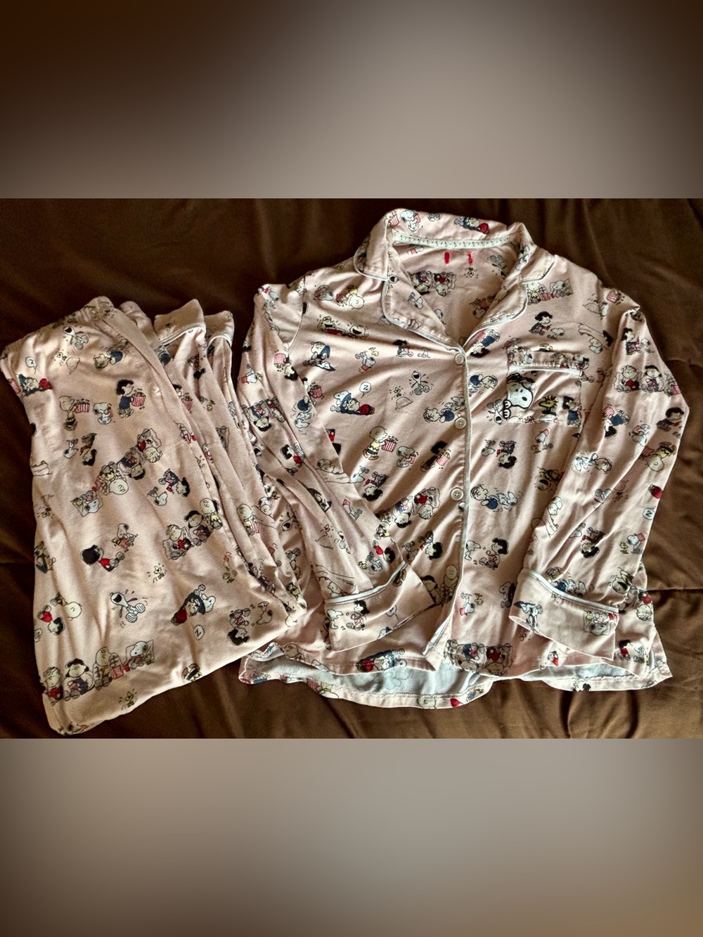 Peanuts Pink Women’s Pajamas